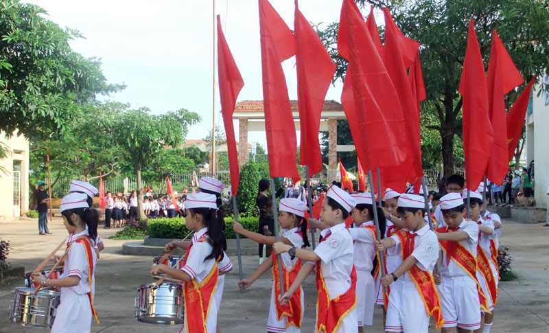 Thực hiện sáp nhập các trường tiểu học có quy mô dưới 10 lớp