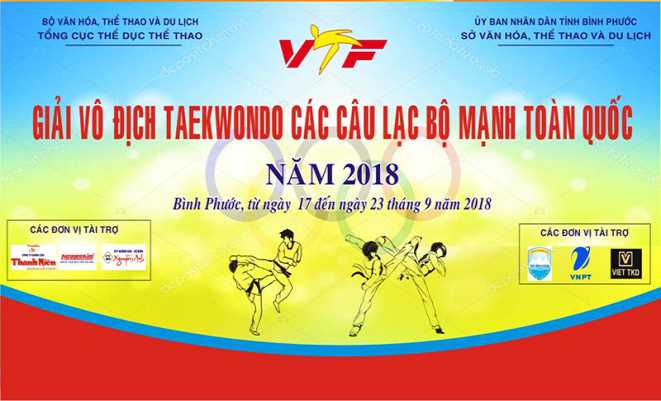 Bình Phước đăng cai tổ chức giải vô địch taekwondo các đội mạnh toàn quốc Bình Phước đăng cai tổ chức giải vô địch taekwondo các đội mạnh toàn quốc