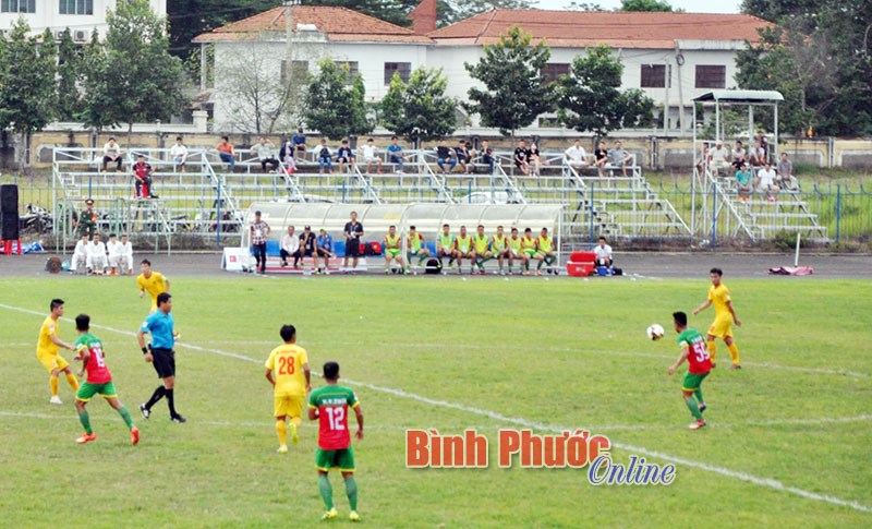 Bình Phước giành chiến thắng 1-0 trước Công an Nhân dân Bình Phước giành chiến thắng 1-0 trước Công an Nhân dân