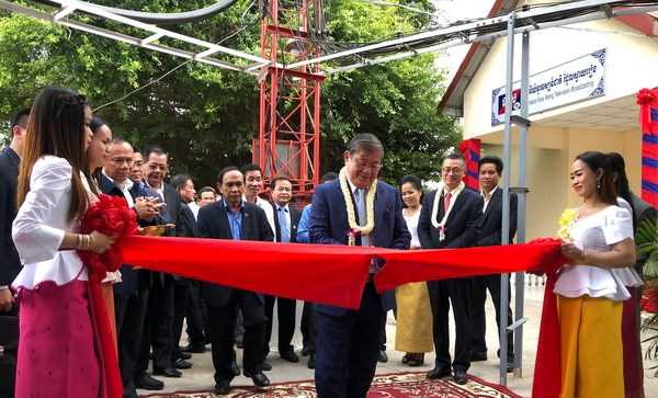 Campuchia khánh thành đài phát sóng tỉnh do Việt Nam tài trợ