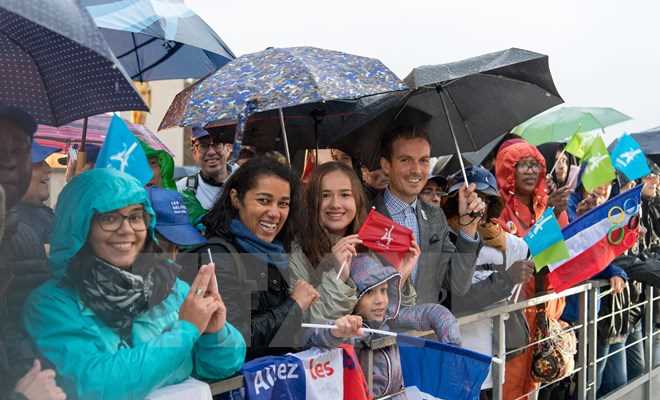 Người dân Paris hân hoan mừng Olympic trở lại sau 100 năm