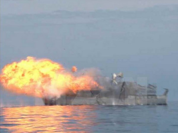 Yonhap: Triều Tiên tuyên bố vùng cấm tàu thuyền để thử tên lửa Yonhap: Triều Tiên tuyên bố vùng cấm tàu thuyền để thử tên lửa