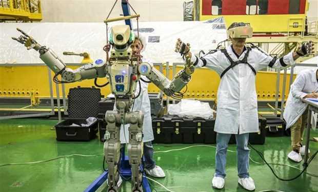 Nga lần đầu tiên phóng robot mang hình người lên ISS