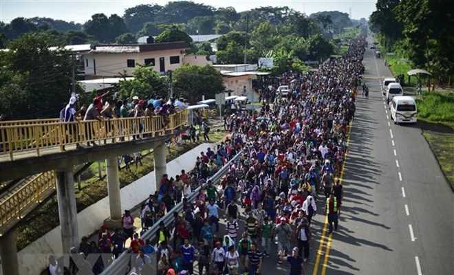 Mỹ lập kế hoạch triển khai 1.000 binh sỹ tới biên giới Mexico Mỹ lập kế hoạch triển khai 1.000 binh sỹ tới biên giới Mexico