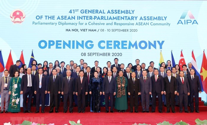 Khai mạc trọng thể Đại Hội đồng Liên nghị viện ASEAN lần thứ 41