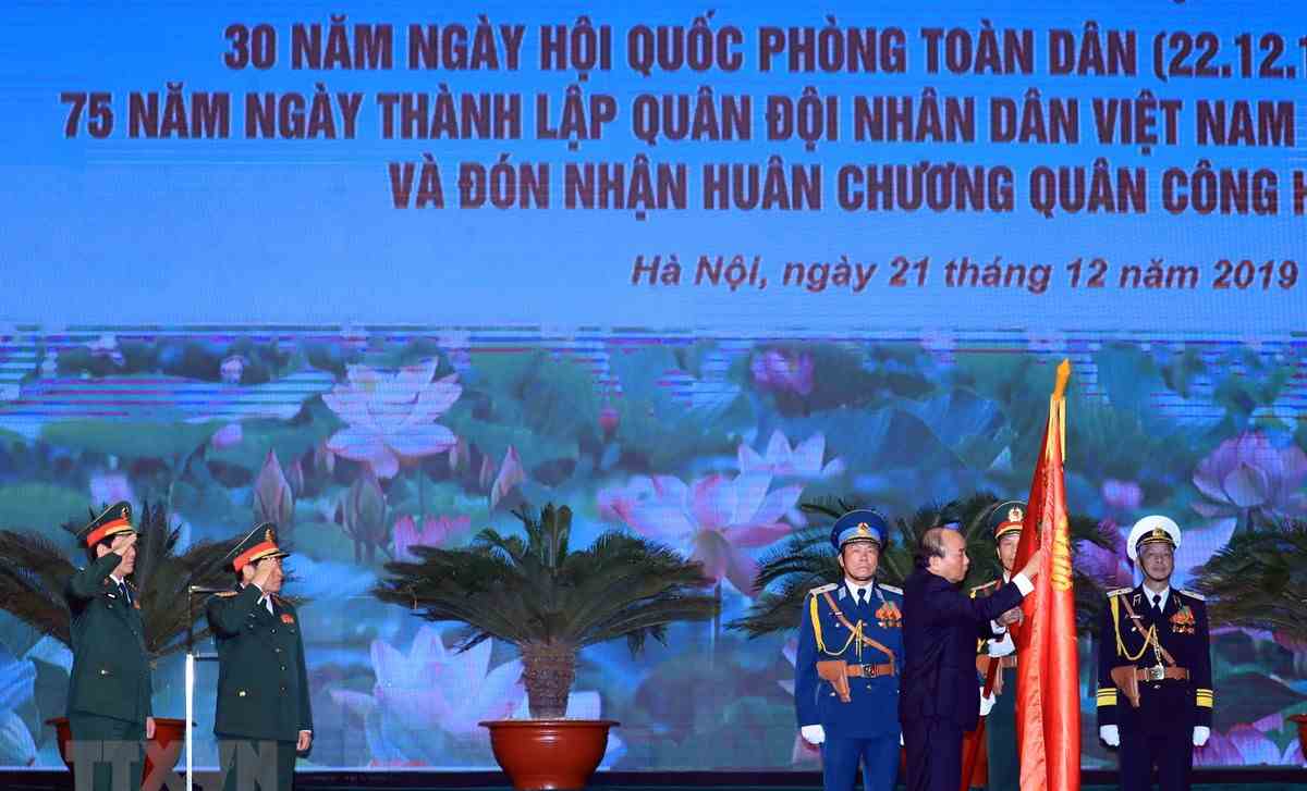 Bộ Quốc phòng kỷ niệm 75 năm Ngày thành lập Quân đội nhân dân Việt Nam