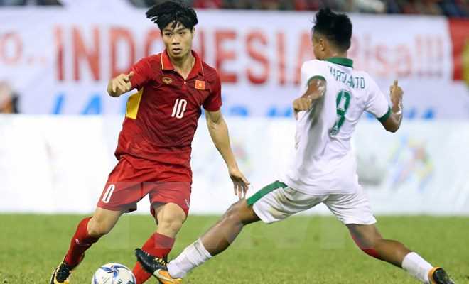 Công Phượng giành danh hiệu "Vua phá lưới bóng đá nam" SEA Games 29