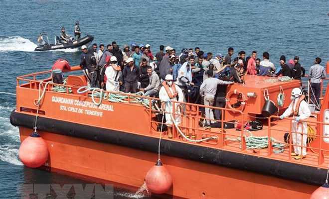 Maroc phát hiện 15 thi thể người di cư trên Địa Trung Hải Maroc phát hiện 15 thi thể người di cư trên Địa Trung Hải