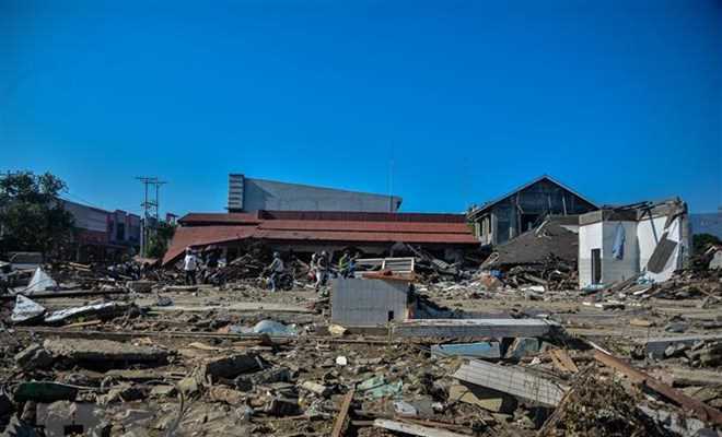 Thêm một trận động đất mạnh làm rung chuyển miền Trung Indonesia Thêm một trận động đất mạnh làm rung chuyển miền Trung Indonesia