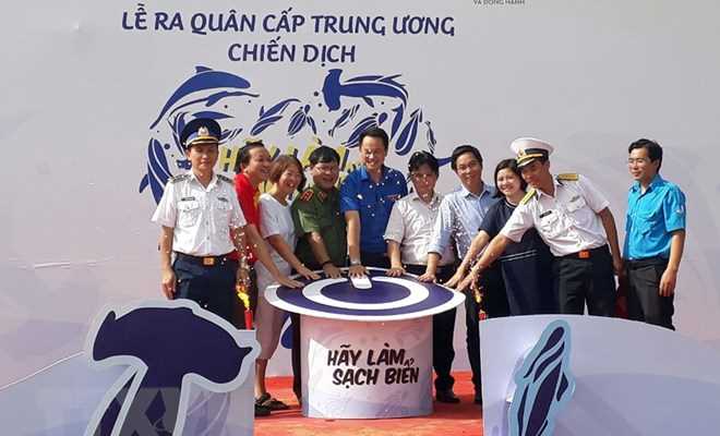 Ra quân cấp trung ương Chiến dịch “Hãy làm sạch biển” năm 2018