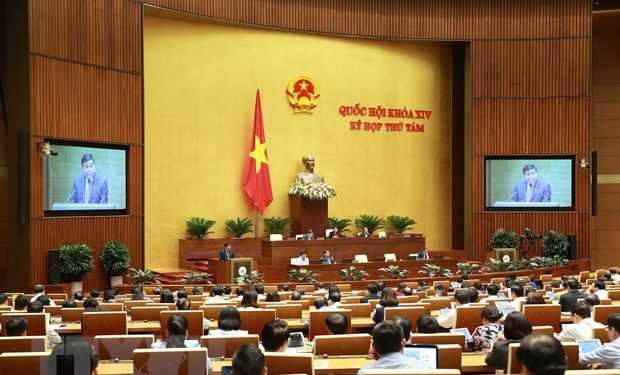 Các đại biểu cho ý kiến về dự án sửa đổi Luật Tổ chức Chính phủ