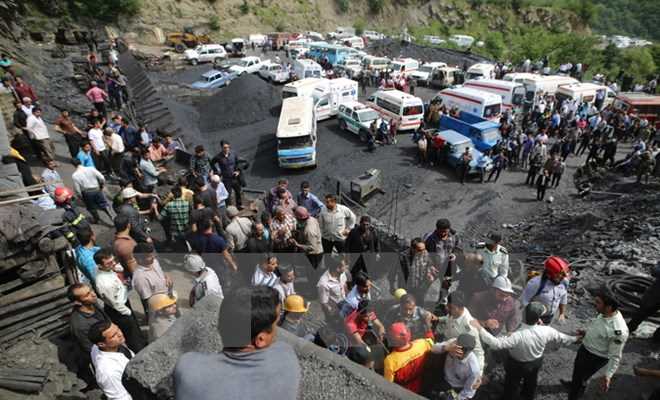 Ít nhất 35 người thiệt mạng trong vụ nổ mỏ than tại Iran Ít nhất 35 người thiệt mạng trong vụ nổ mỏ than tại Iran