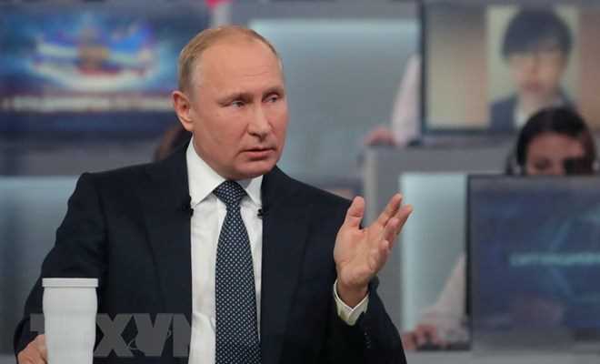Tổng thống Putin trả lời trực tuyến: Đáp ứng sự mong đợi của người dân