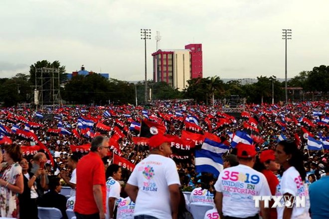 Việt Nam tham dự lễ kỷ niệm 35 năm cách mạng Sandino thành công