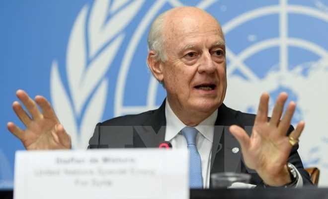 Đặc phái viên Liên hợp quốc đến Nga thảo luận tình hình Syria