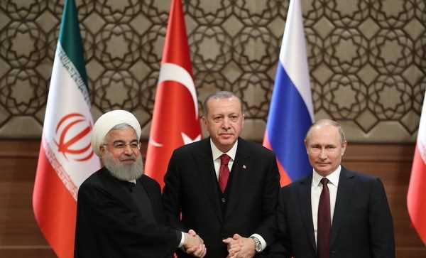 Nga-Thổ Nhĩ Kỳ-Iran cam kết hướng tới lệnh ngừng bắn lâu dài ở Syria Nga-Thổ Nhĩ Kỳ-Iran cam kết hướng tới lệnh ngừng bắn lâu dài ở Syria