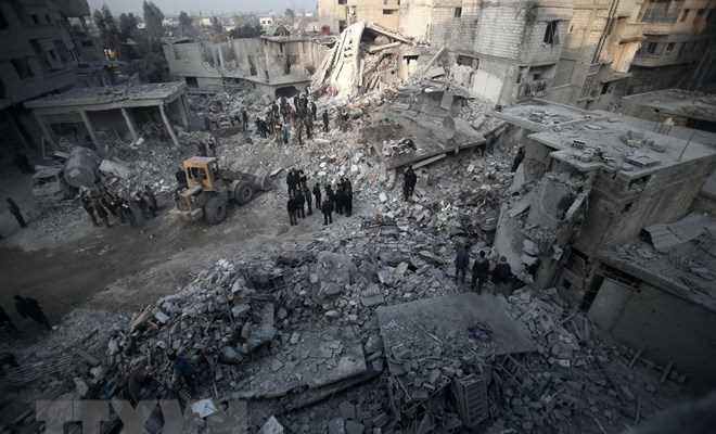 Nga kêu gọi ngừng bắn 5 giờ mỗi ngày để sơ tán người dân ở Syria