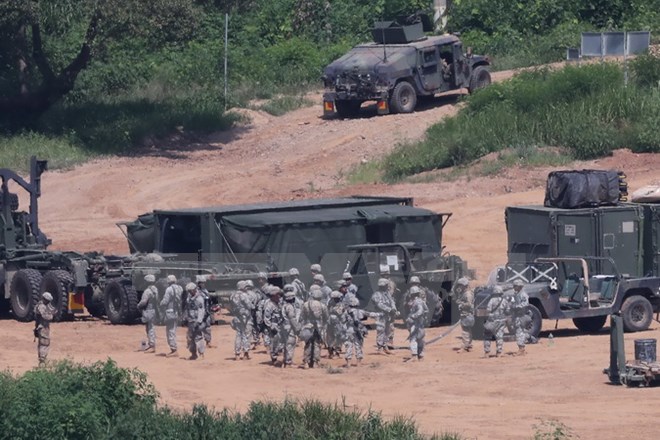 Triều Tiên ra sách Trắng lên án cuộc tập trận Hàn Quốc-Mỹ Triều Tiên ra sách Trắng lên án cuộc tập trận Hàn Quốc-Mỹ