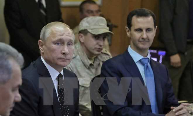 Mỹ nghi ngờ tuyên bố của Tổng thống Putin rút quân khỏi Syria Mỹ nghi ngờ tuyên bố của Tổng thống Putin rút quân khỏi Syria