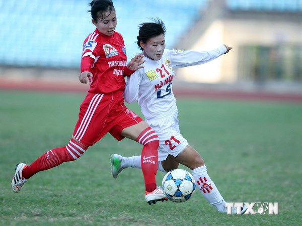 Đội nữ Hà Nội vô địch giải bóng đá nữ U19 Quốc gia 2014