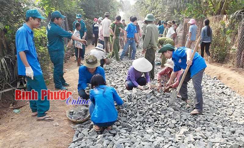 Chung sức xây dựng nông thôn mới Chung sức xây dựng nông thôn mới