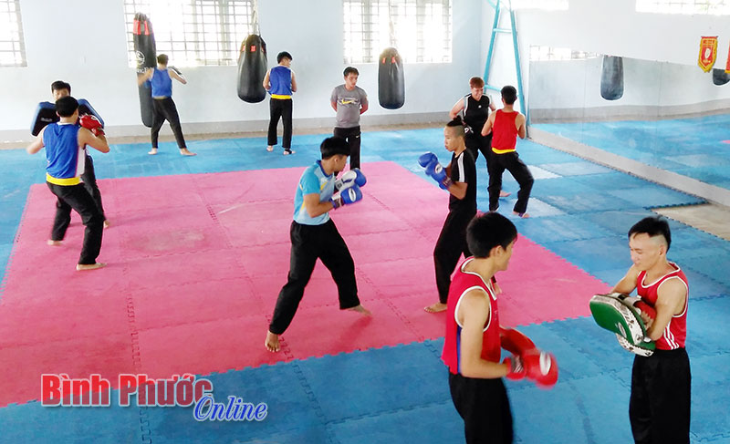 Tuyển võ thuật cổ truyền Bình Phước vững niềm tin