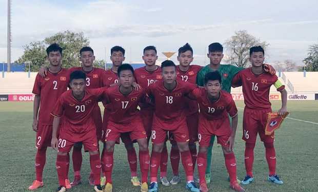 Việt Nam có chiến thắng đầu tay tại giải U15 Đông Nam Á 2019