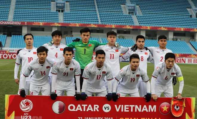 Tặng thưởng Huân chương Lao động hạng nhất cho đội U23 Việt Nam Tặng thưởng Huân chương Lao động hạng nhất cho đội U23 Việt Nam