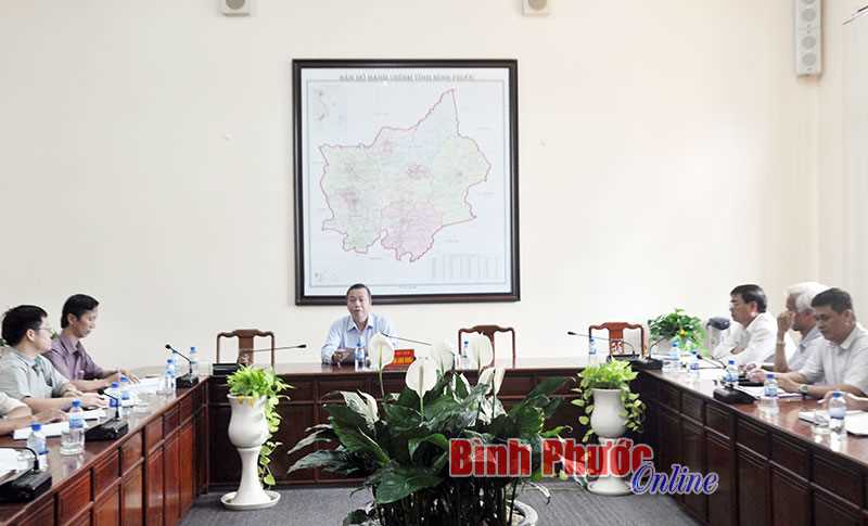 UBND tỉnh giải quyết vướng mắc đường dây 220kV Bình Long - Tây Ninh