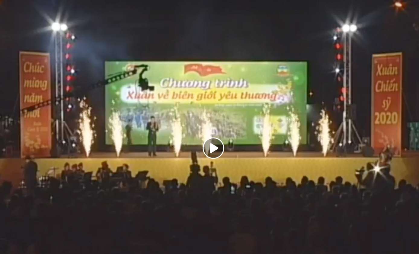 Chương trình nghệ thuật “Xuân về biên giới yêu thương”