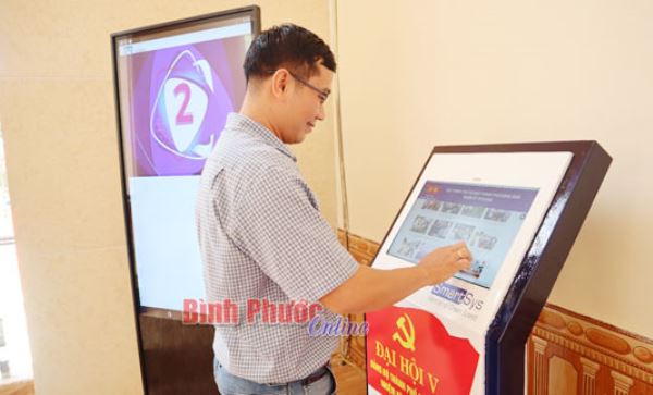Ứng dụng CNTT phục vụ Đại hội Đảng bộ thành phố Đồng Xoài Ứng dụng CNTT phục vụ Đại hội Đảng bộ thành phố Đồng Xoài