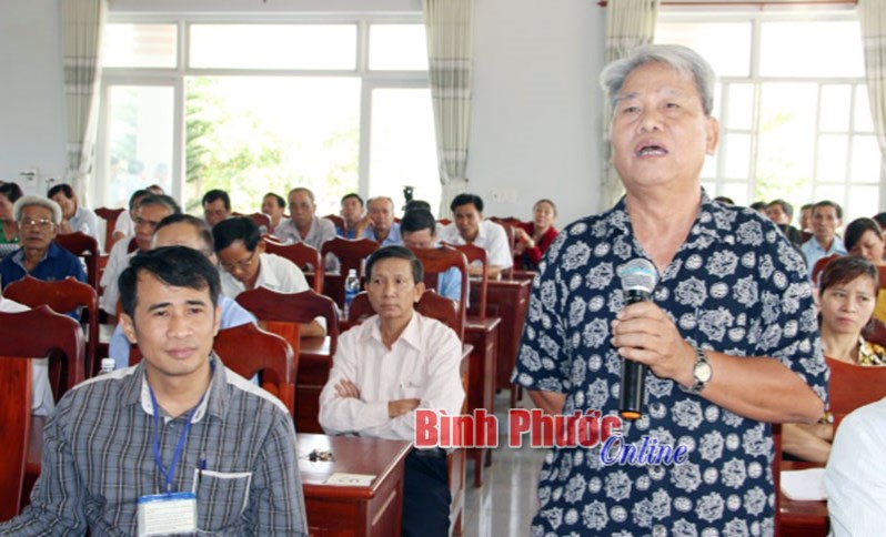 Ủy ban Tư pháp trả lời kiến nghị của cử tri Bình Phước