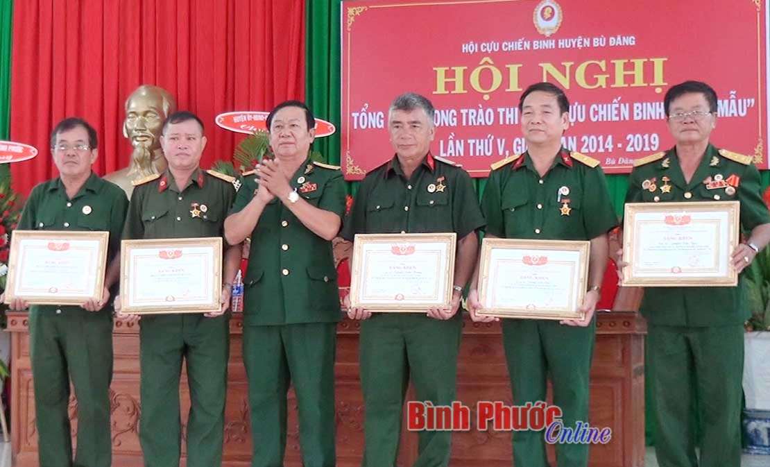 Cựu chiến binh Bù Đăng xây dựng tổ chức hội vững mạnh Cựu chiến binh Bù Đăng xây dựng tổ chức hội vững mạnh