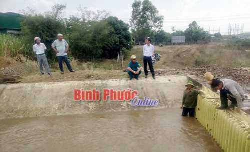 Vận hành toàn tuyến công trình thủy lợi sau thủy điện Cần Đơn Vận hành toàn tuyến công trình thủy lợi sau thủy điện Cần Đơn