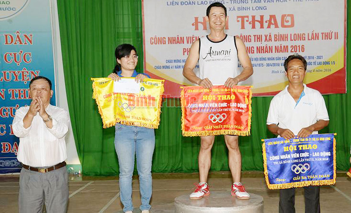 Bình Long: Hội thao công nhân viên chức - lao động lần thứ 2/2016 Bình Long: Hội thao công nhân viên chức - lao động lần thứ 2/2016