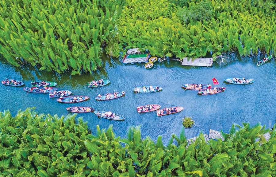 Về thăm rừng dừa nước Tịnh Khê