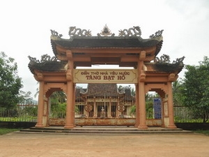 Đền thờ Tăng Bạt Hổ là di tích lịch sử cấp quốc gia Đền thờ Tăng Bạt Hổ là di tích lịch sử cấp quốc gia