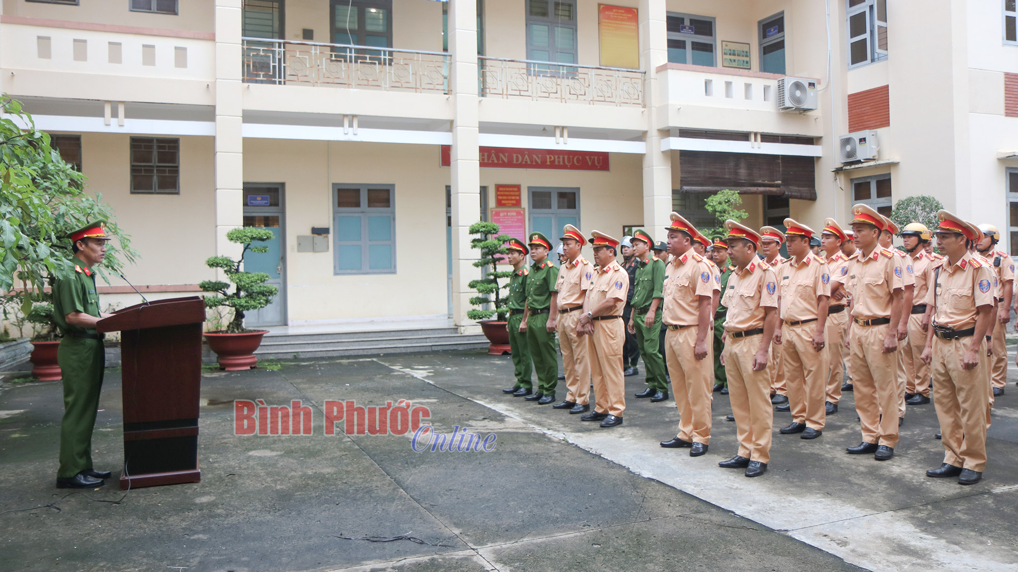 Vì bình yên của nhân dân