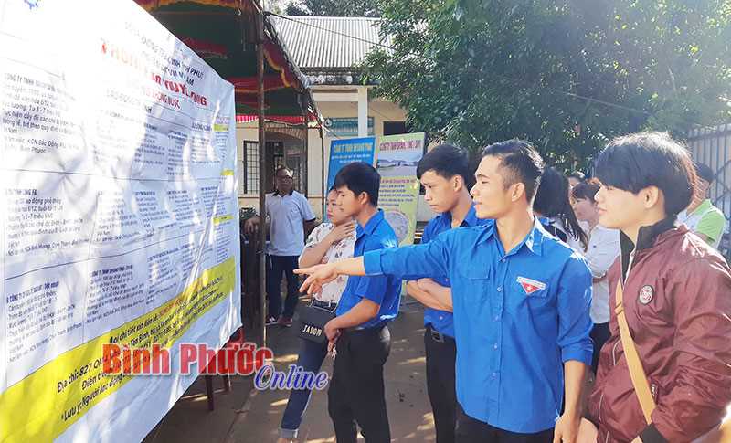 Bù Đăng: 800 lượt người tham gia phiên giao dịch việc làm Bù Đăng: 800 lượt người tham gia phiên giao dịch việc làm