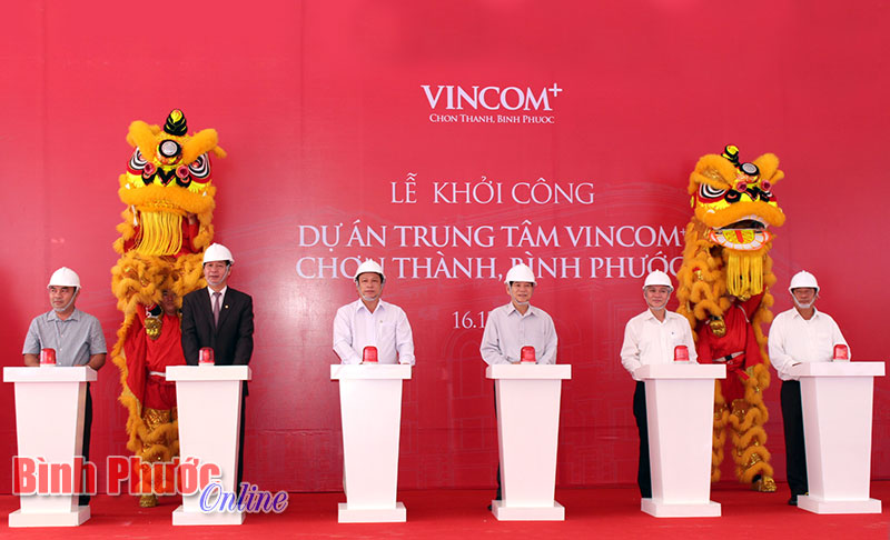 Vingroup khởi công tổ hợp đầu tiên tại Bình Phước