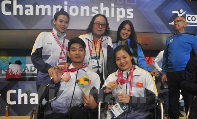 Việt Nam giành thêm 2 huy chương tại Giải vô địch bơi người khuyết tật Việt Nam giành thêm 2 huy chương tại Giải vô địch bơi người khuyết tật