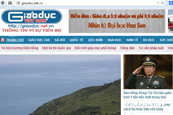 Phạt báo Giáo dục Việt Nam vì thông tin gây ảnh hưởng nghiêm trọng Phạt báo Giáo dục Việt Nam vì thông tin gây ảnh hưởng nghiêm trọng