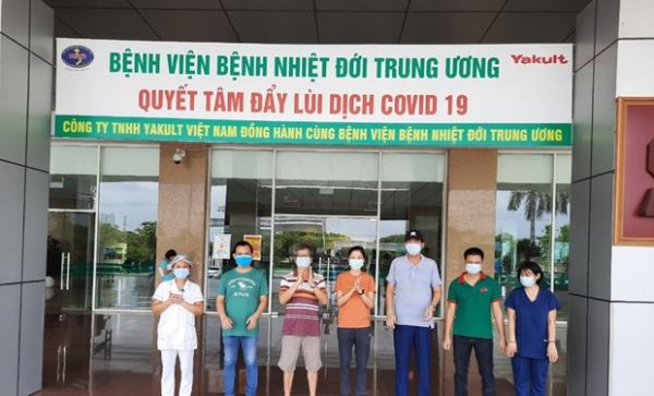 Thêm 5 trường hợp mắc COVID-19 được công bố khỏi bệnh