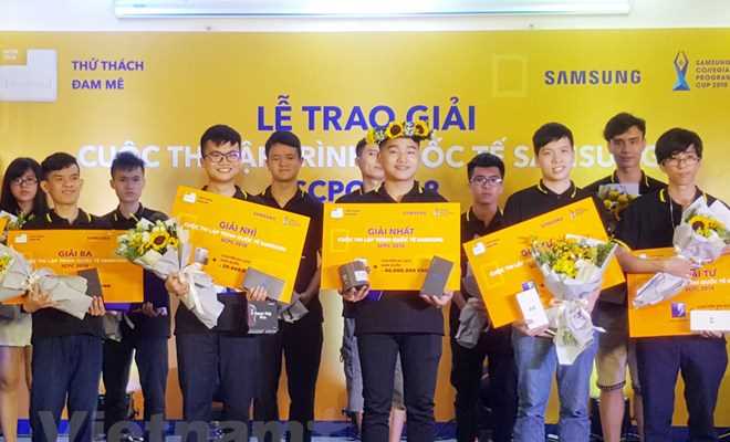 9 sinh viên Việt đạt điểm tuyệt đối cuộc thi lập trình Samsung