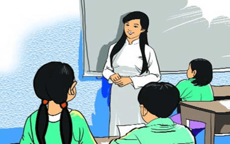 Vợ chồng làm nghề giáo