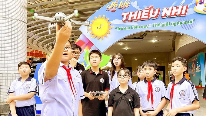 Vui Tết Thiếu nhi, rộn ràng đón hè