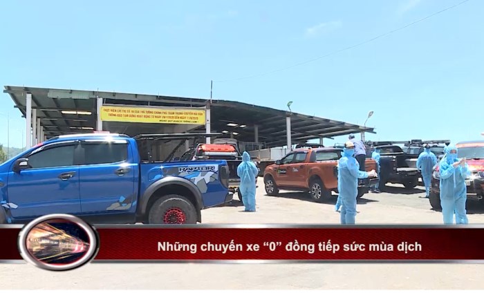 Bản tin 100 độ ngày 9-8: Những chuyến xe “0 đồng” tiếp sức mùa dịch Bản tin 100 độ ngày 9-8: Những chuyến xe “0 đồng” tiếp sức mùa dịch