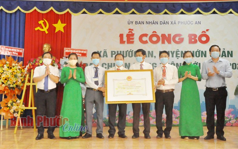 Xã Phước An về đích nông thôn mới