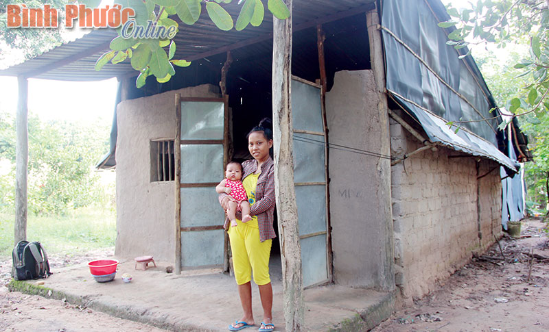 Xã Nha Bích: 18 hộ còn ở nhà tạm Xã Nha Bích: 18 hộ còn ở nhà tạm