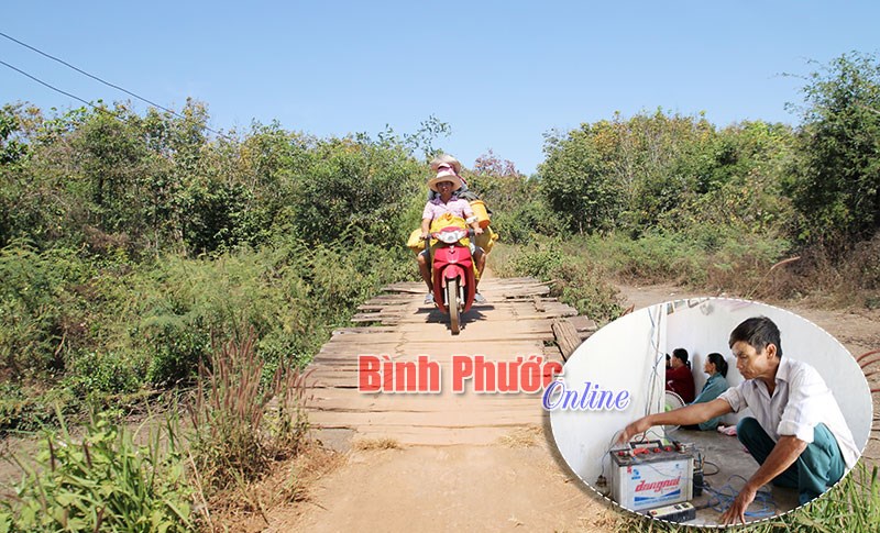 Người dân thôn 7, xã Thiện Hưng mong được xây cầu, kéo điện Người dân thôn 7, xã Thiện Hưng mong được xây cầu, kéo điện